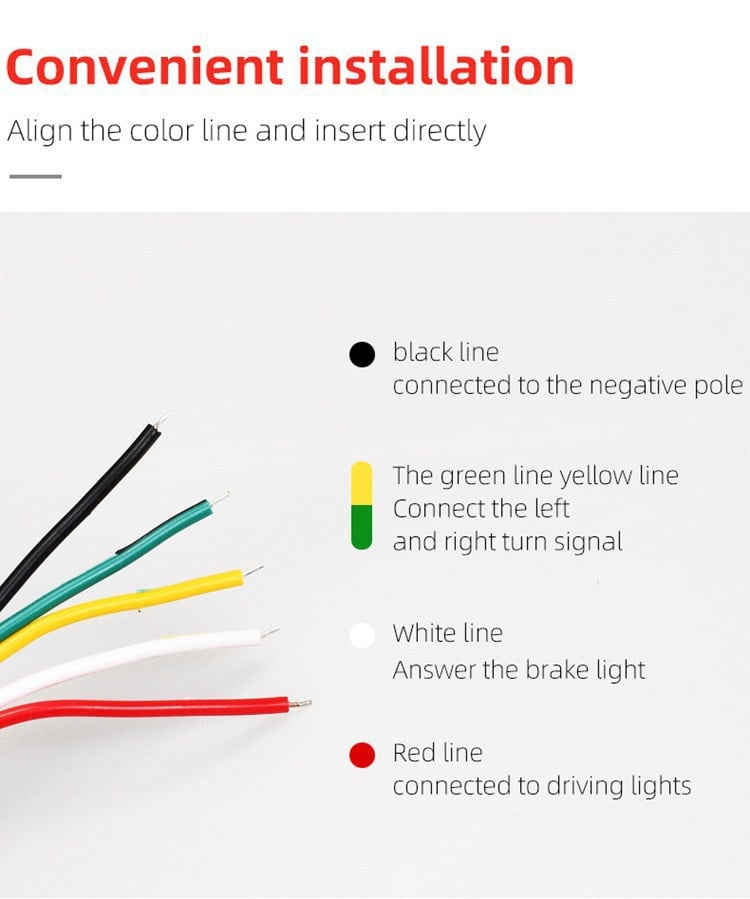 60-Inch LED Tailgate Light Bar Strip